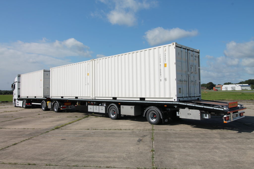 B-DOUBLE CONTAINER-FAHRGESTELL | Pacton Trailers B.V.