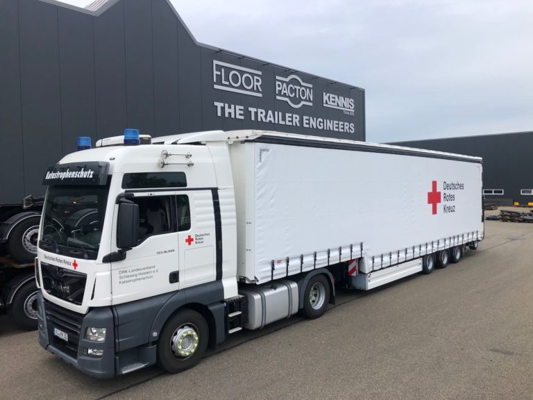 Special Pacton Semi-Low Loader for German Red Cross